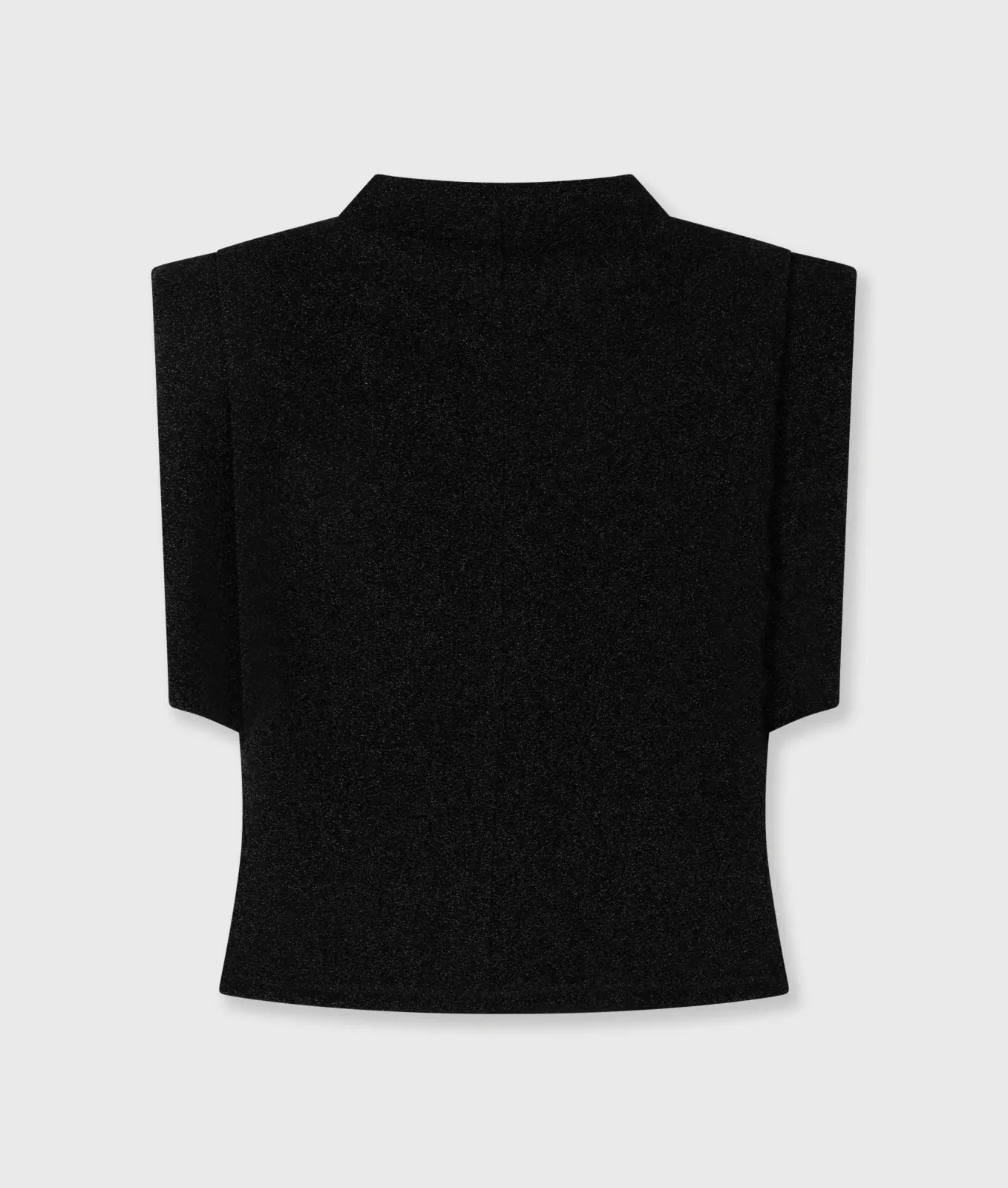 Statement Top Sparkle ” SILVIA” black (10D75)