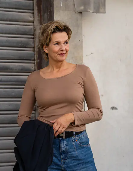 FRAUENSACHE - Feines Shirt "ADELE" (BA61)