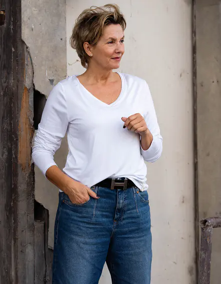 COTTON CANDY - Softes Langarmshirt "OLYA" (CC14)