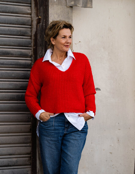 HERRLICHER - Edler Strickpullover "LINI" (HL470)