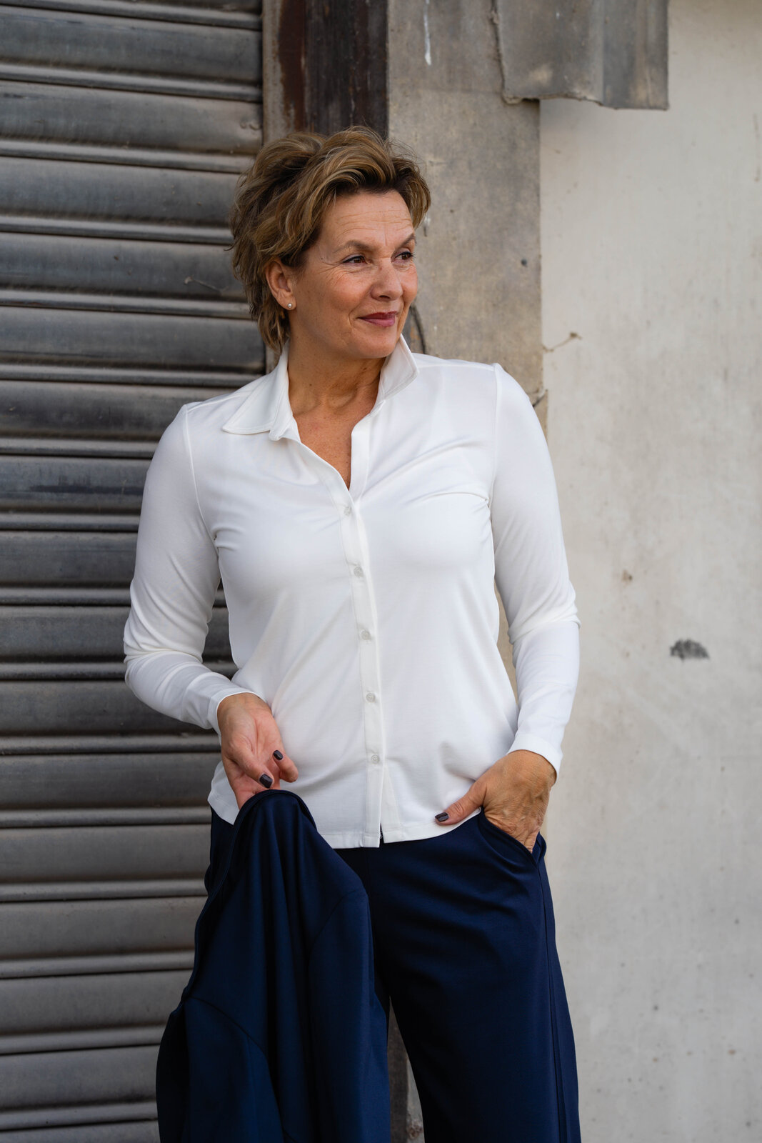 Bluse “DERYA” offwhite (HL29)