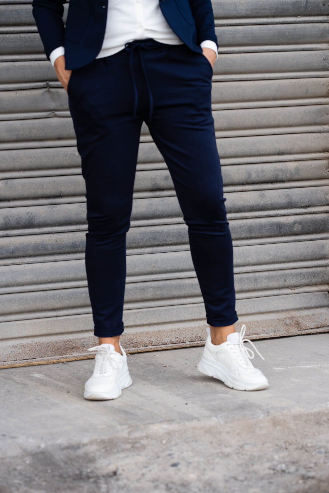 Chino-Hose “LISSY” – dunkelblau (H01)