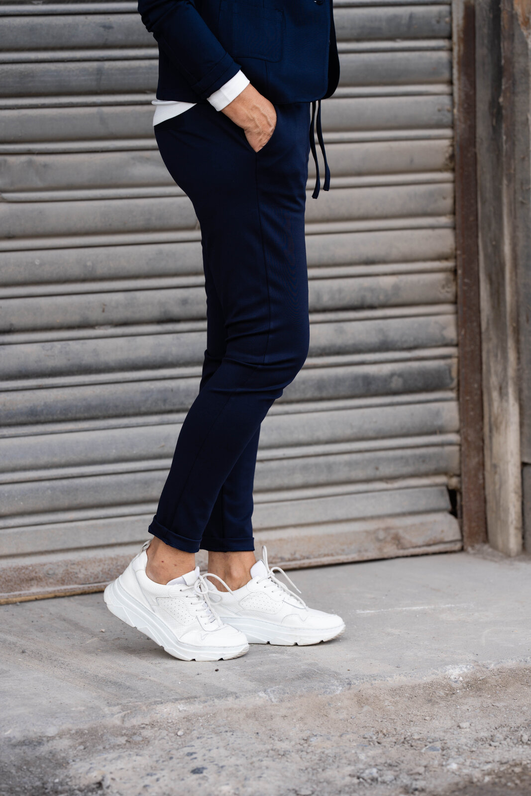 Chino-Hose “LISSY” – dunkelblau (H01)