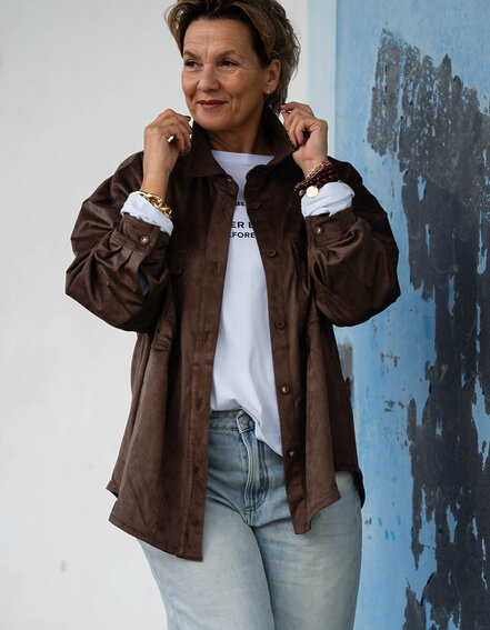 ELIAS RUMELIS - Oversized Hemd "ERMELINA" (ER38)