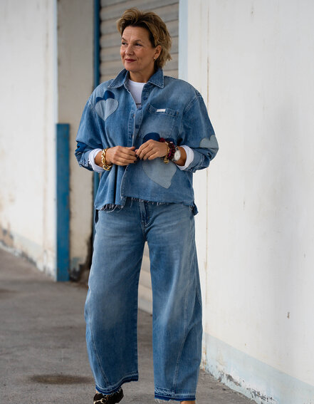 ELIAS RUMELIS - Jeans "NORALIE" - peak blue (ER47)