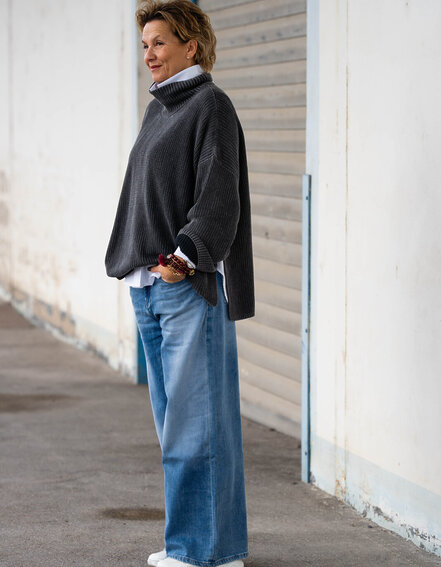 COTTON CANDY - Oversized Strickpullover "FANIA" (CC07)