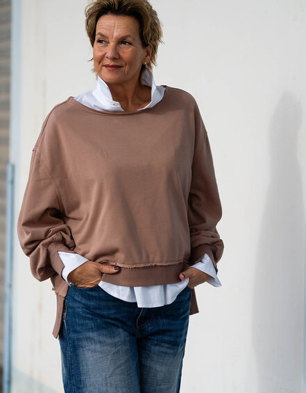 ELIAS RUMELIS - Weiches Sweatshirt "DANA" (ER59)