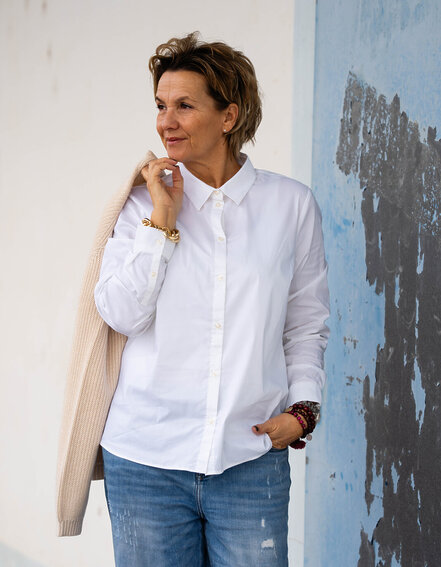 SENSES. THE LABEL - Klassische Hemdbluse "PINA" (SE62)