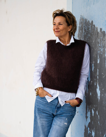 FRAUENSACHE - Kuscheliger Pullunder "RACHEL" (GW74)