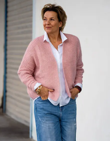 HERRLICHER - Kuscheliger Strickcardigan "ALISSA" (HL04)