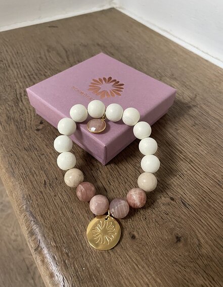 SCHMÜCKSTÜCK – Armband “HD SOFT ROSE MOON" (SSK62)