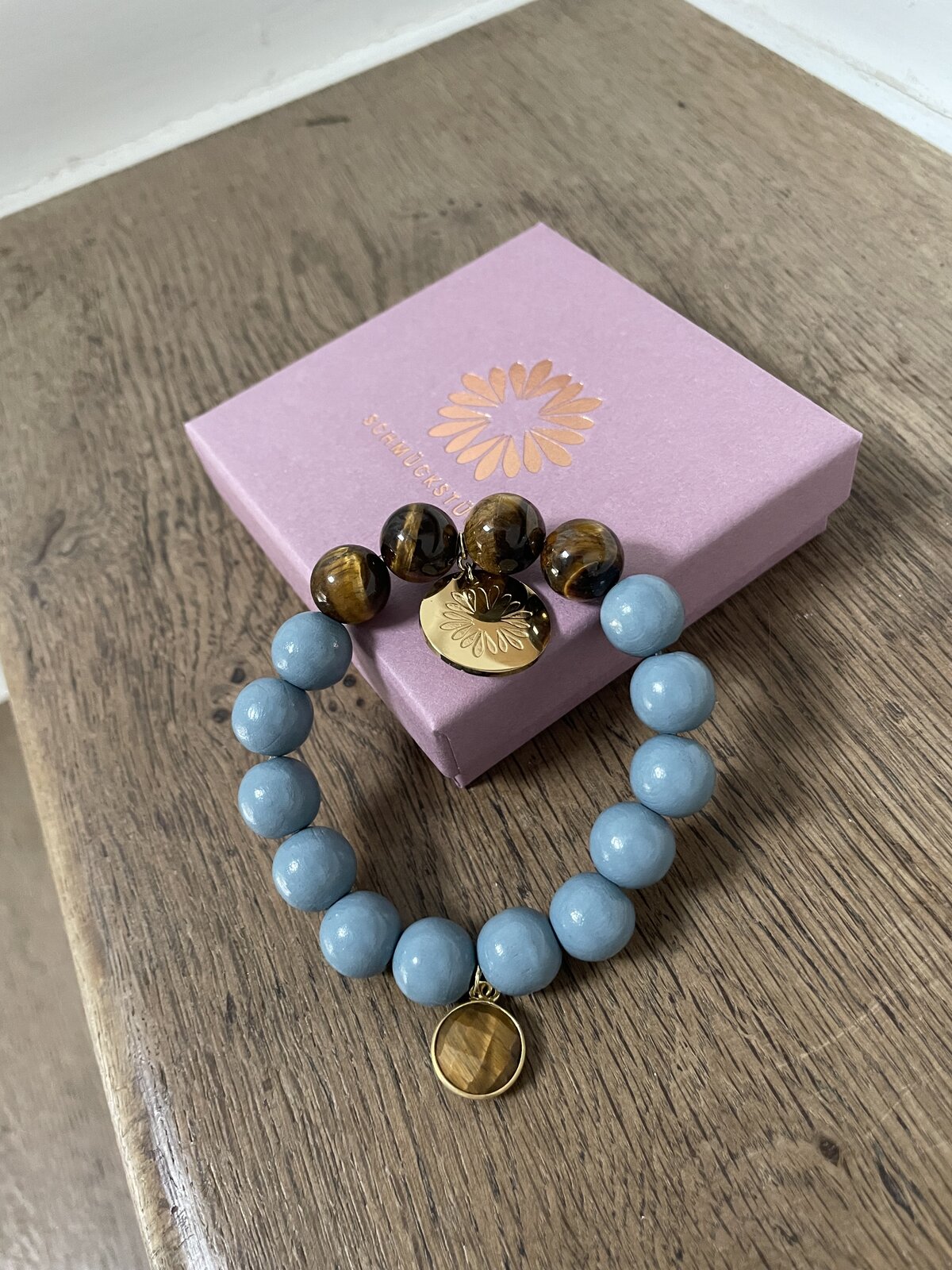 Armband “HD SOFT BLUE TIGER” (SSK76)