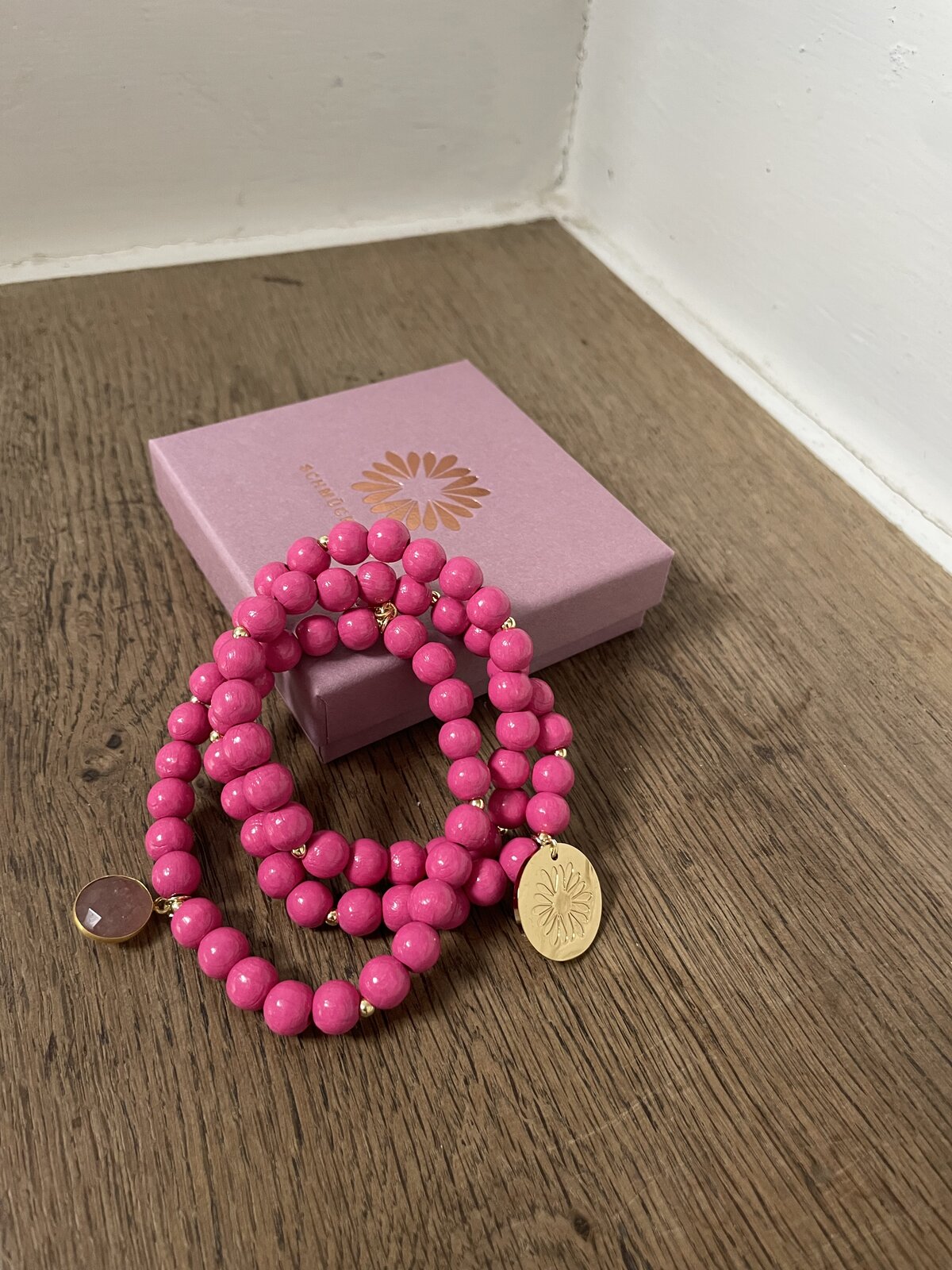 Armband “MALA TRIPLE PINK” (SSK58)