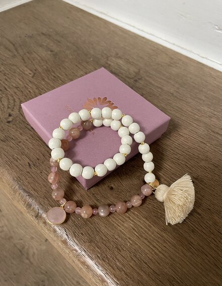 SCHMÜCKSTÜCK – Armband “TWIN ROSE MOON" (SSK47)