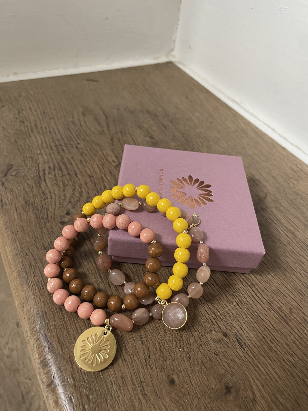 Wickelarmband “MALA TRIPLE SWEET DESERT” (SSK50)