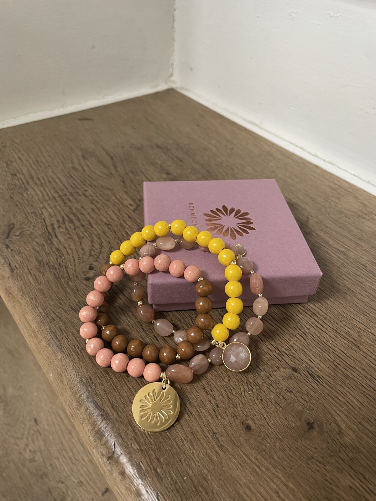 Wickelarmband “MALA TRIPLE SWEET DESERT” (SSK50)