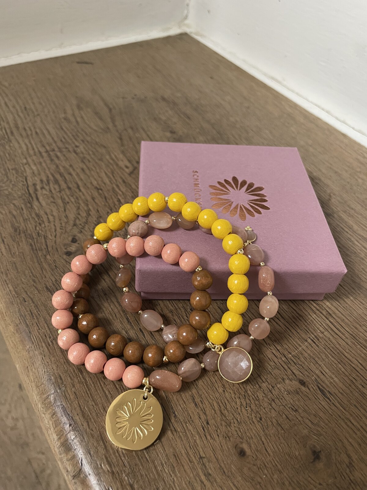 Wickelarmband “MALA TRIPLE SWEET DESERT” (SSK50)