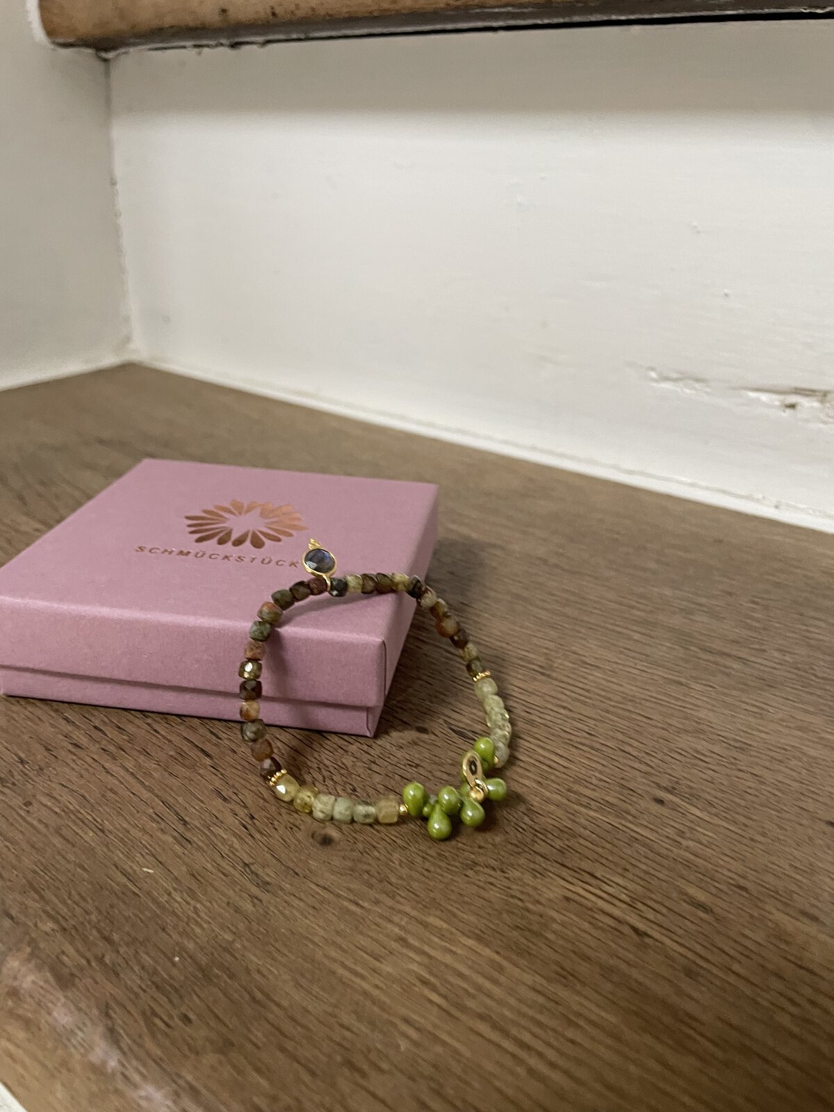 Armband “DROPS SWEET OLIVE” (SSK97)