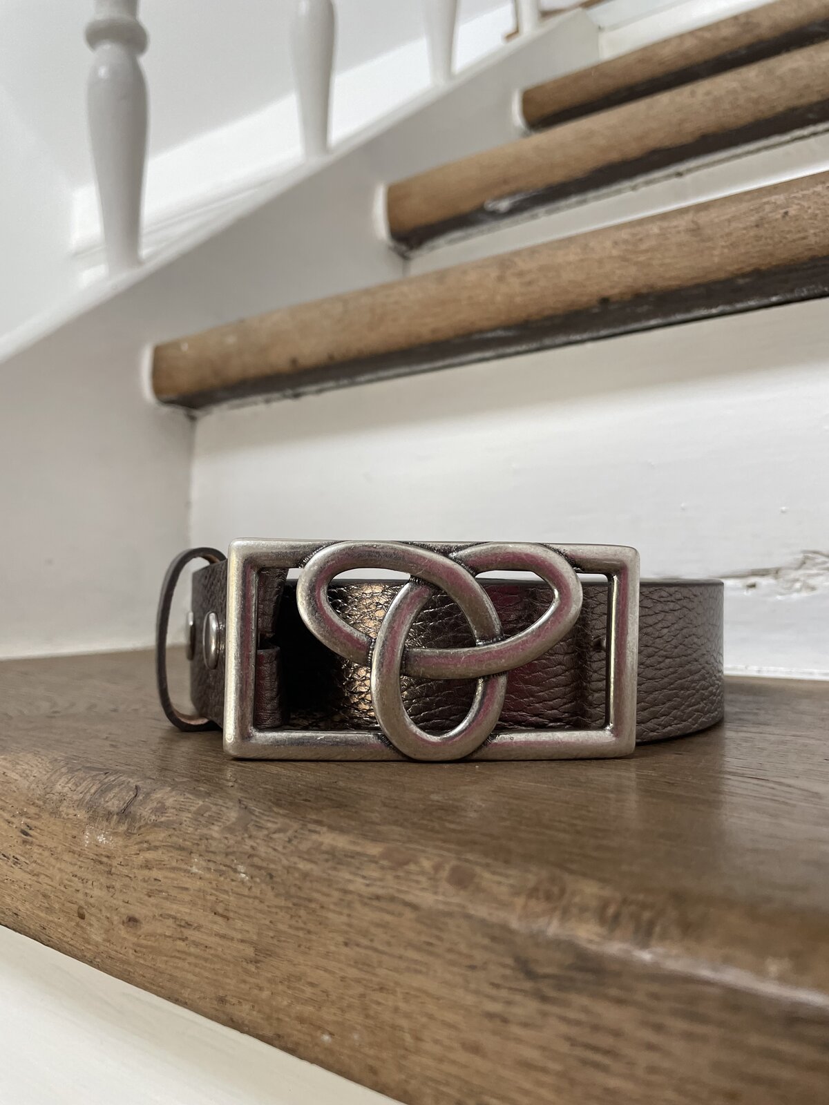 Gürtelschließe “DREAMY” (UJ02)/ Ledergürtel bronze (UJ01)