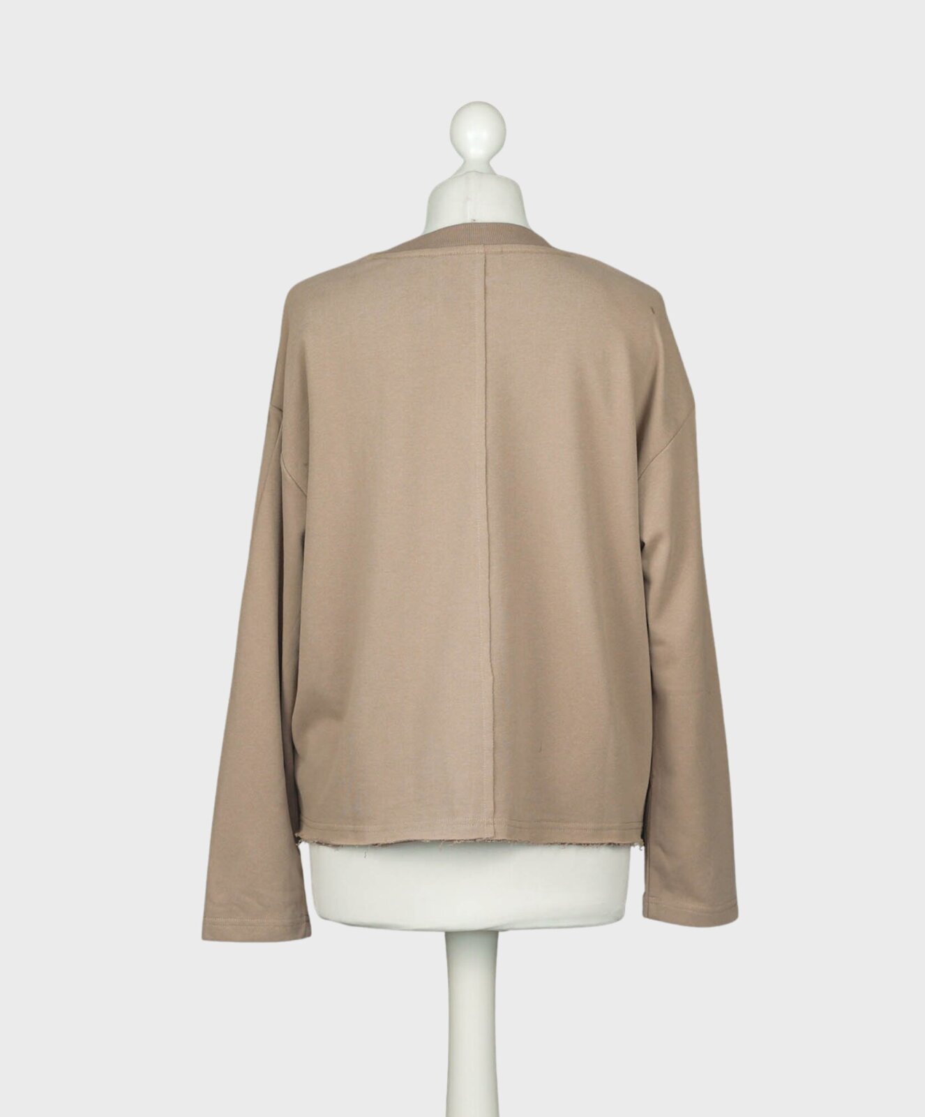 Longsleeve “THALISA” light choco (ER22)