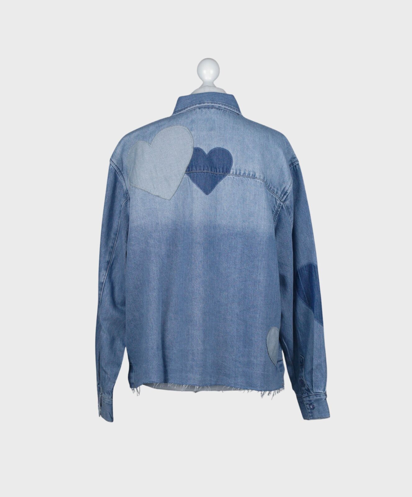 Cooles Jeanshemd “BEBA” blue shadow wash(ER58)