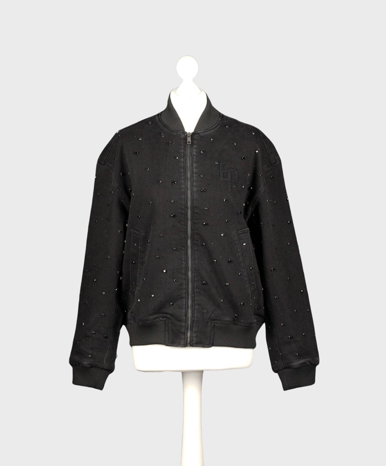 Blouson “ISLA TWINKLE” spot black (ER10)