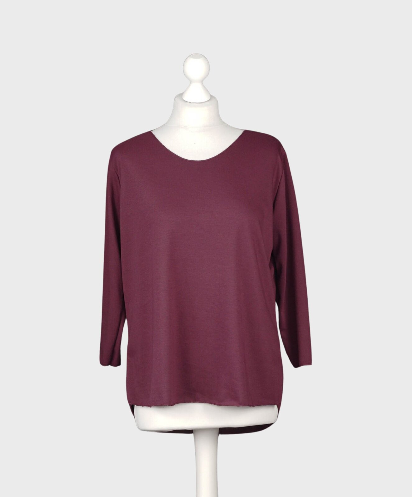 Basicshirt “KIMBERLY” burgunder (BA84)