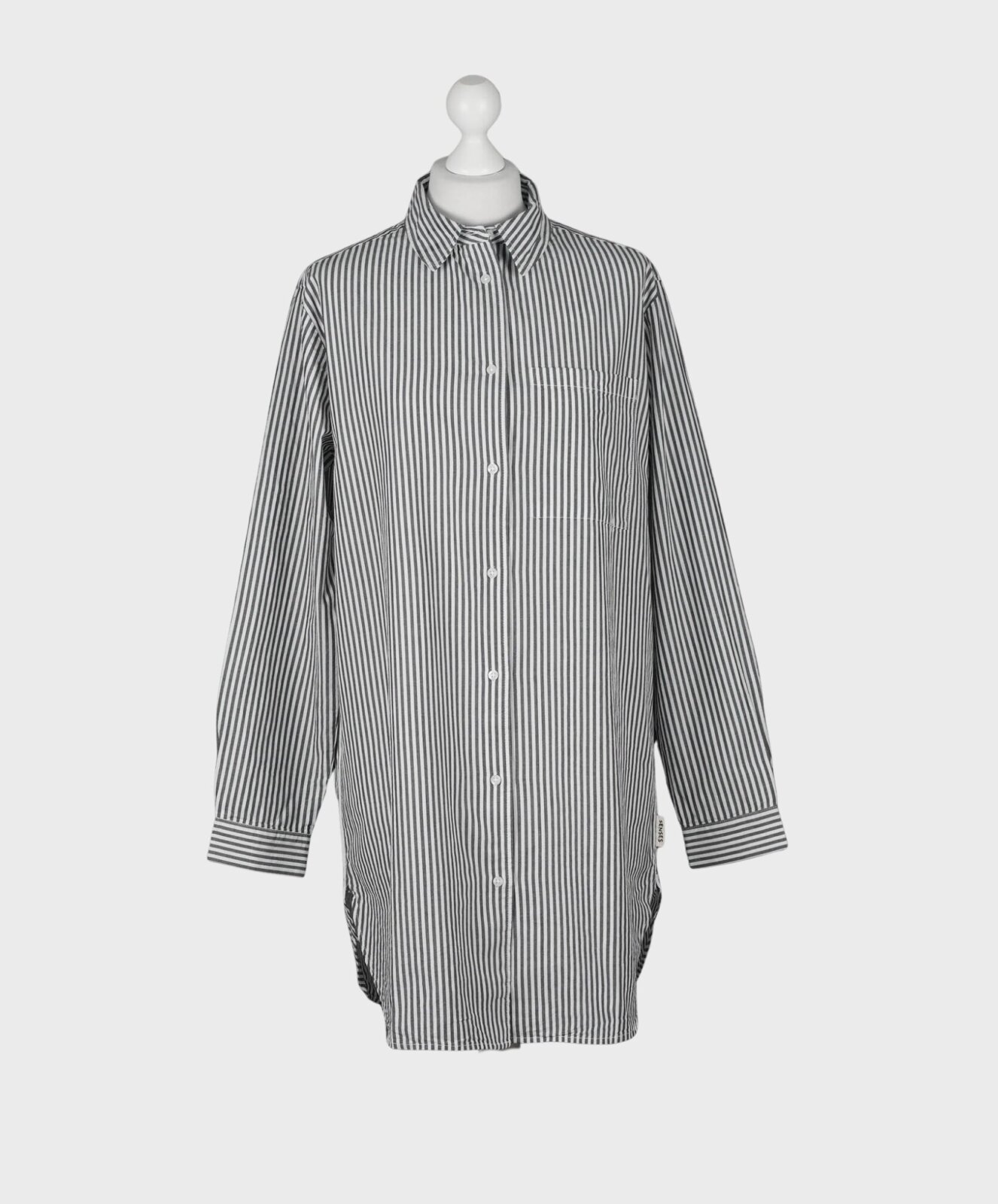 Oversized Streifen-Hemdbluse “BLOSSOM” (SE22)