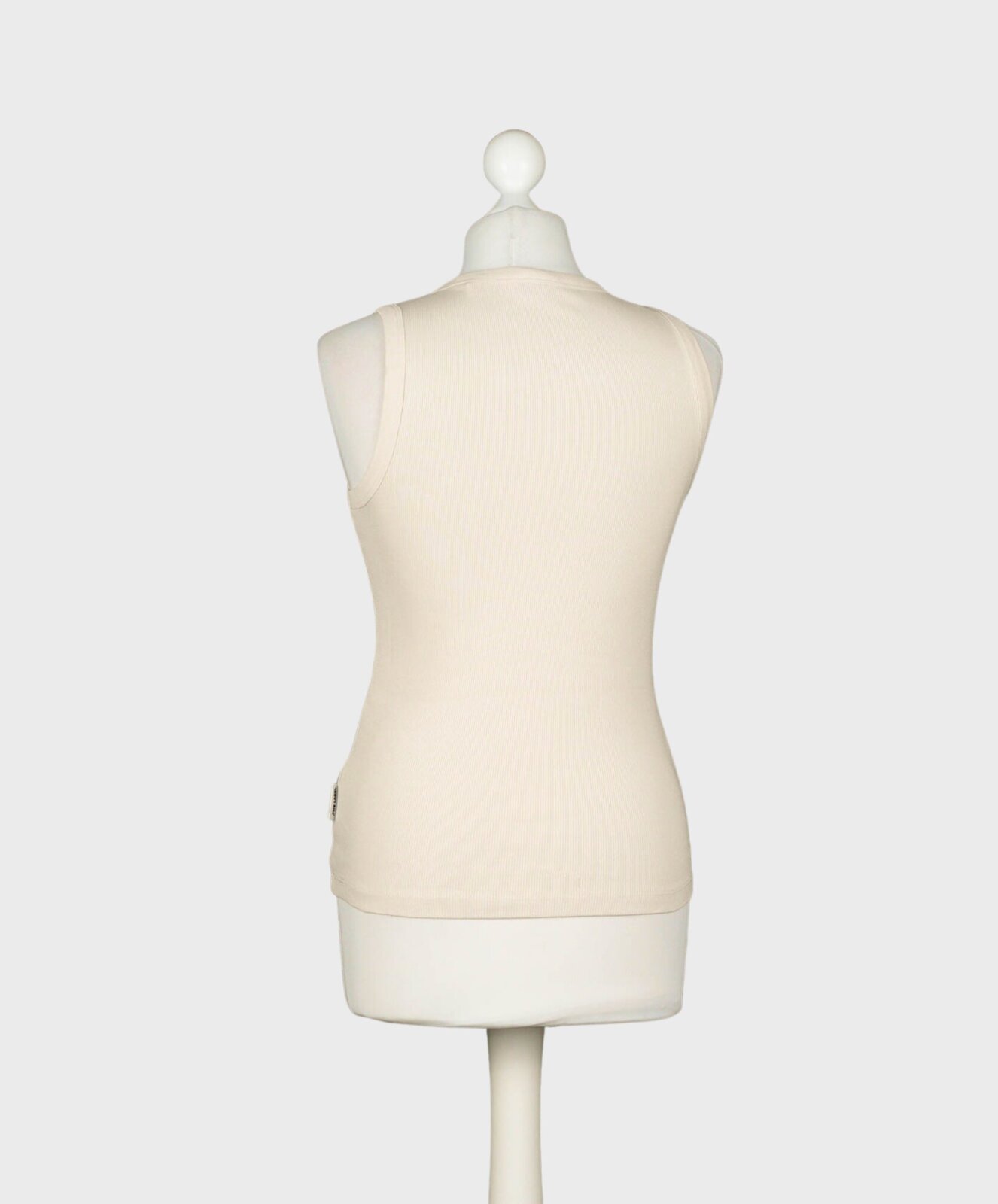 Geripptes Tanktop “TILDA” raw cotton (SE48)