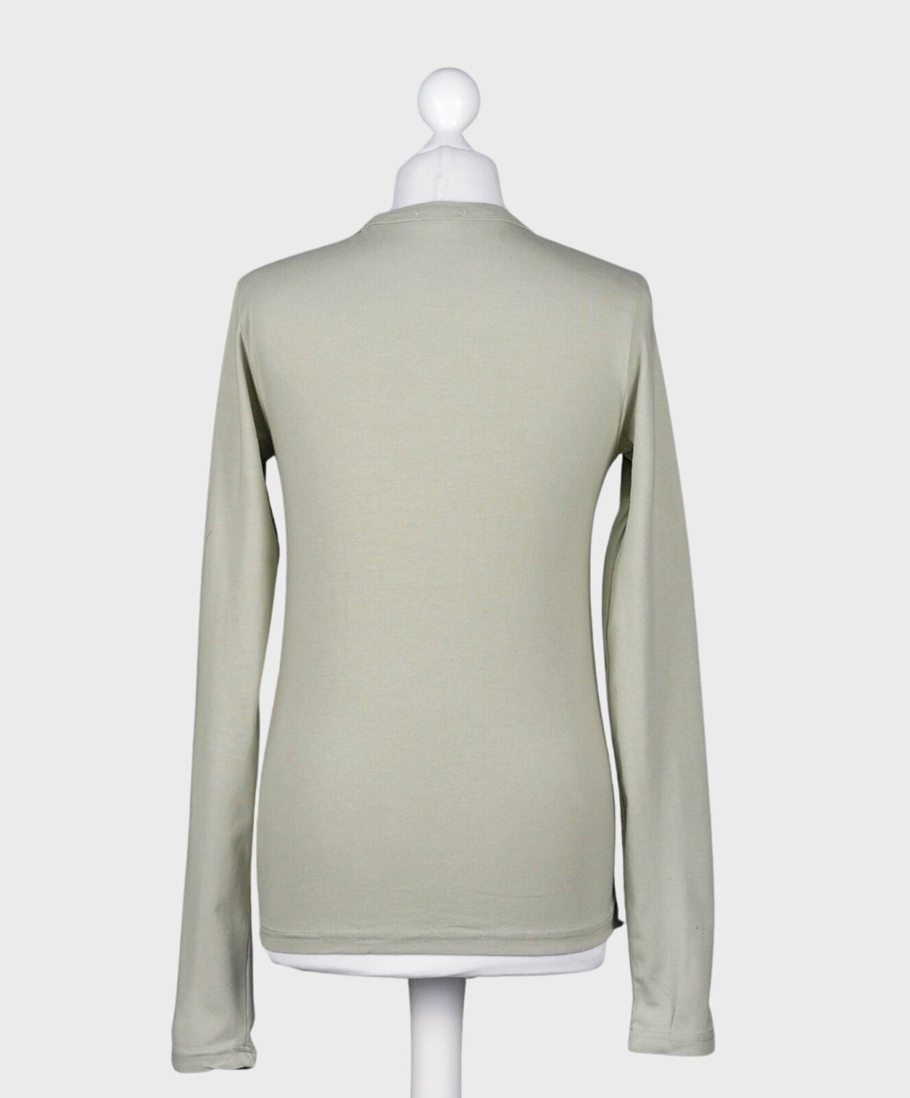 Basic Langarmshirt “TUULA” light sage (SE64)