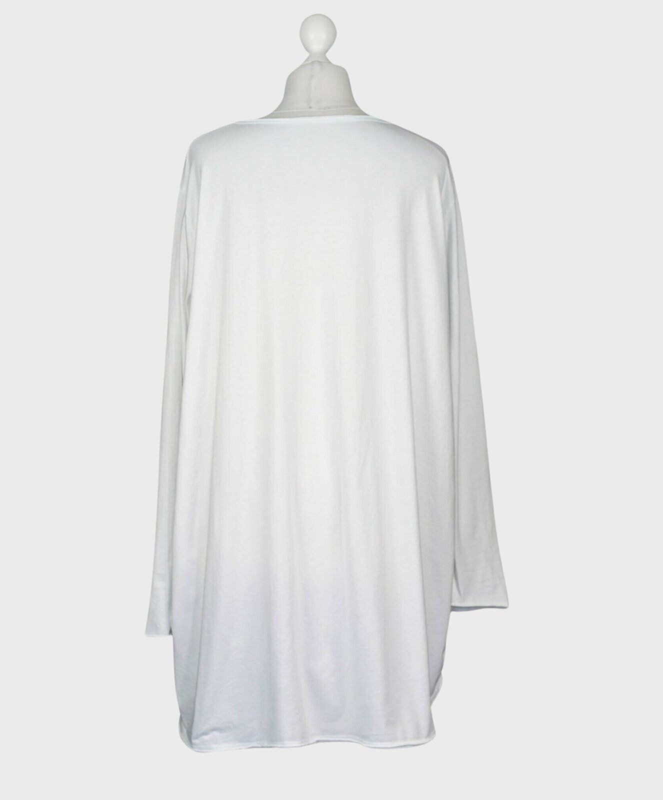 Lässiges Langarm-Shirt “SASKIA” weiß (BA03)