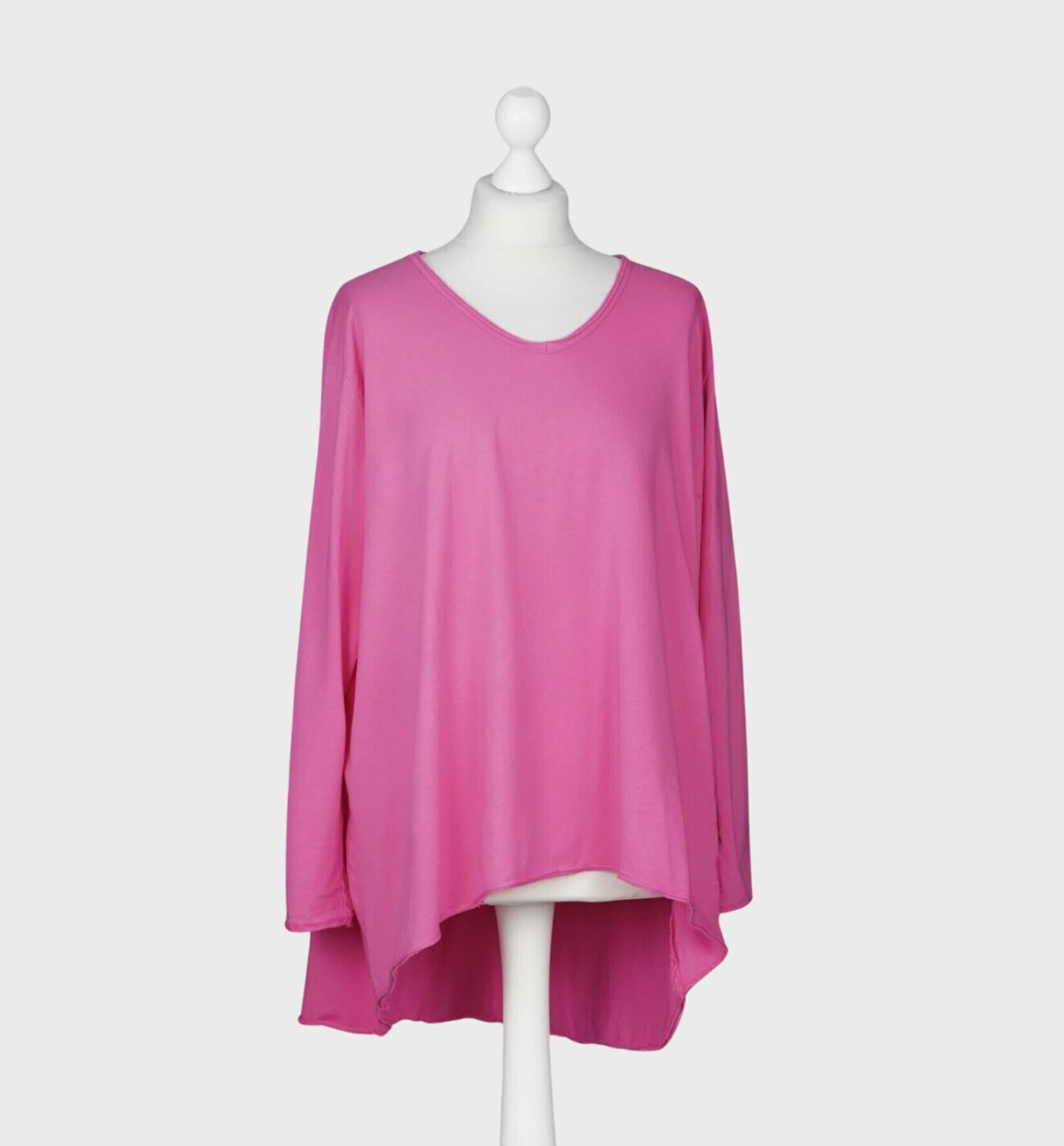 Lässiges Langarm-Shirt “SASKIA” pink (BA03)