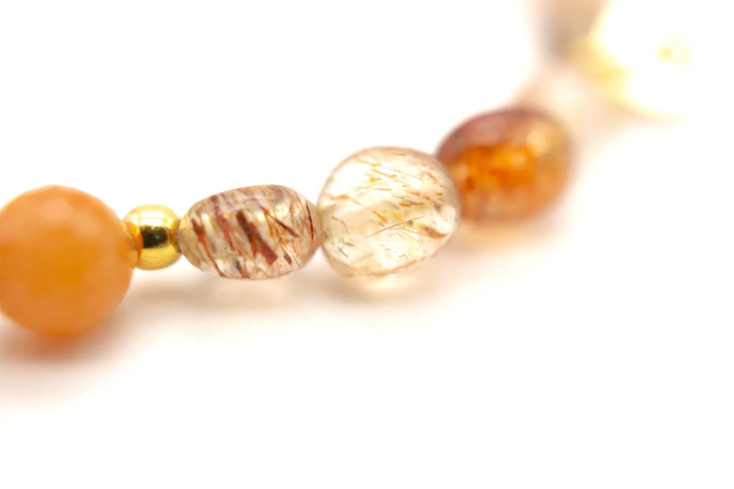 Armband “MALA SINGLE ORANGE GLAMOUR” (SSK88)