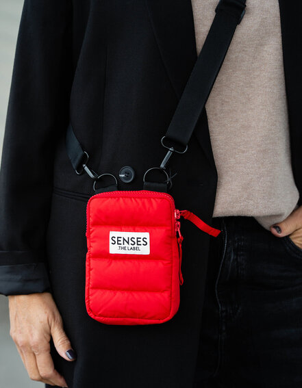 SENSES.THE LABEL - Smartphone Puffer Bag "ARTI" (SE53)