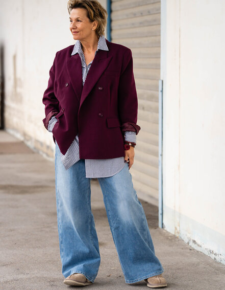 ELIAS RUMELIS - Jeans "KALEA" - peak blue (ER49)