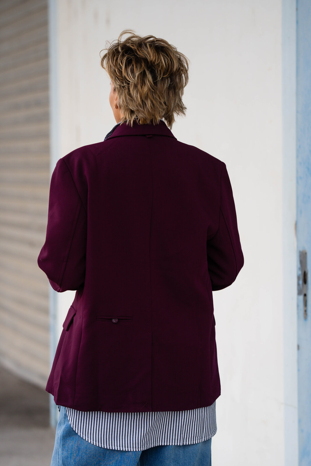 Stylischer Blazer “VIKTORIA” burgunder (B01)