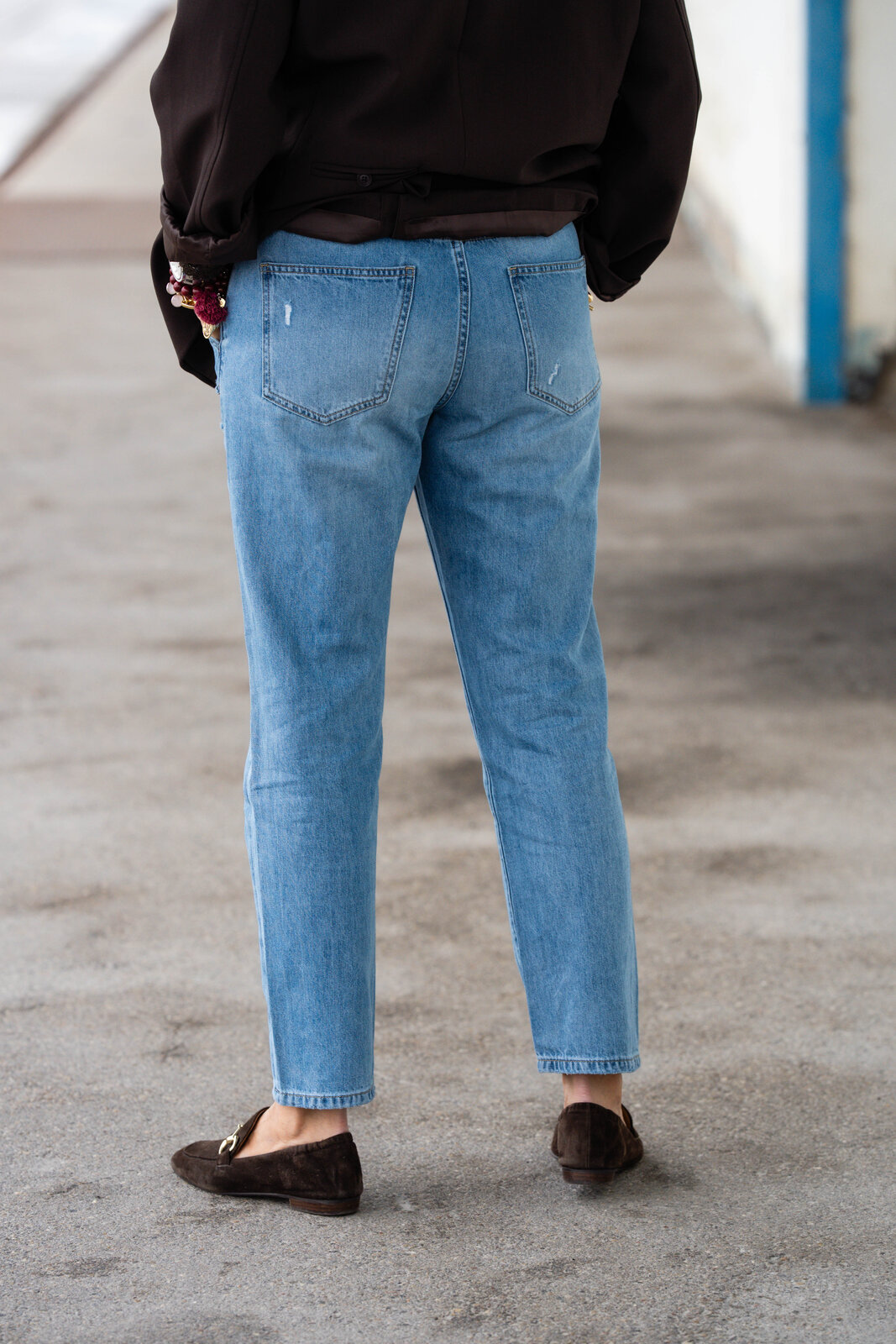 Jeans “JACKY” steel blue(ER08)