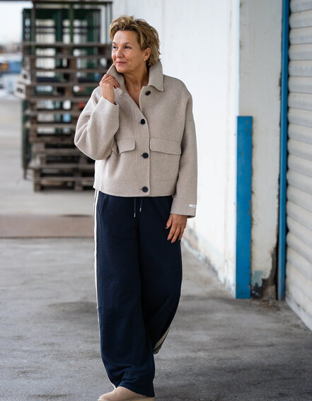 FRAUENSACHE - Wolljacke mit Cashmere "CARLA" (GW79)