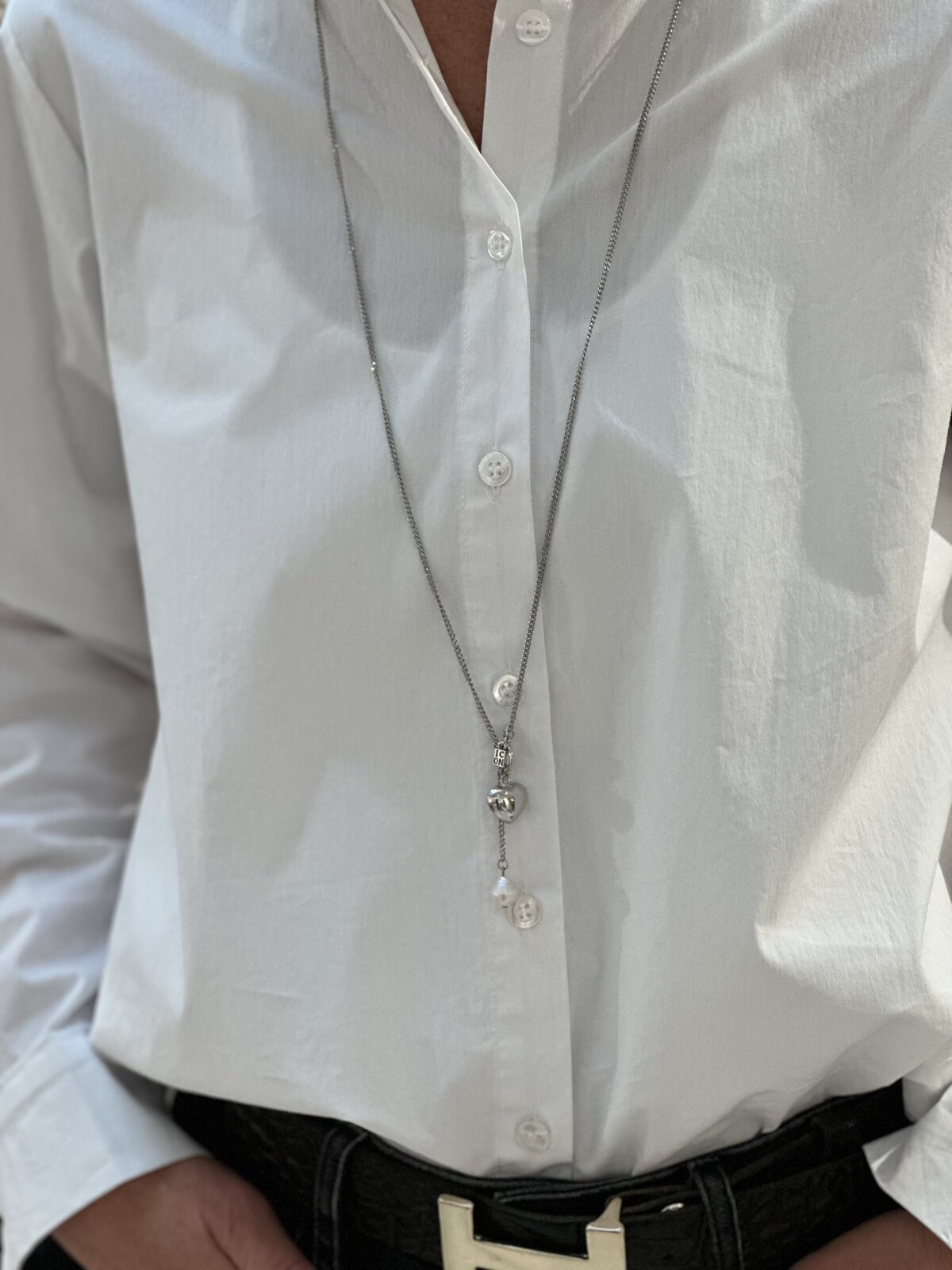 Necklace “BELLE” silver (IC05)