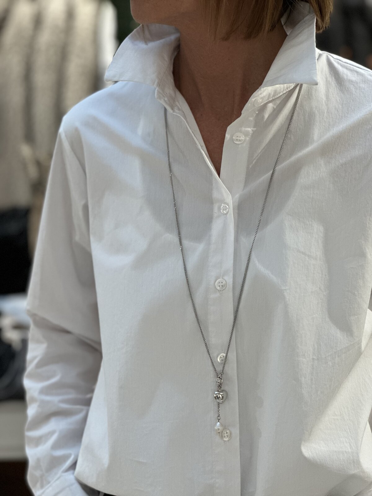 Necklace “BELLE” silver (IC05)