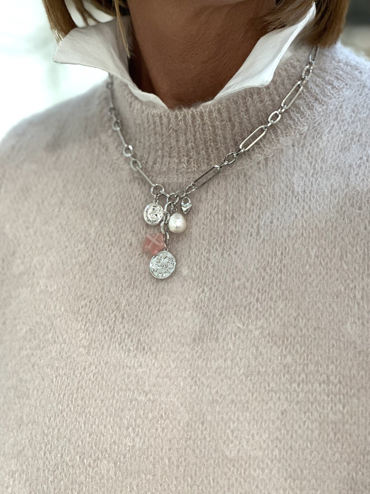 Necklace “STELLA” silver (IC15)