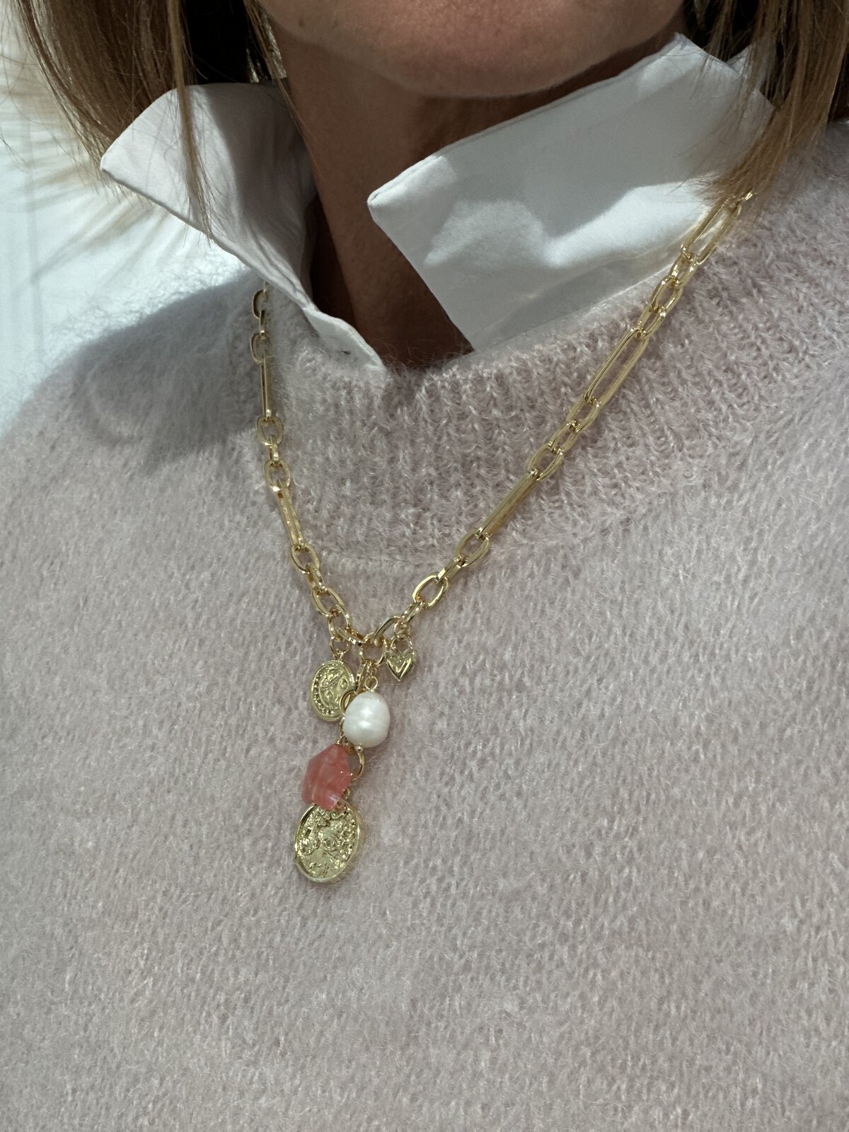 Necklace “STELLA” gold (IC15)
