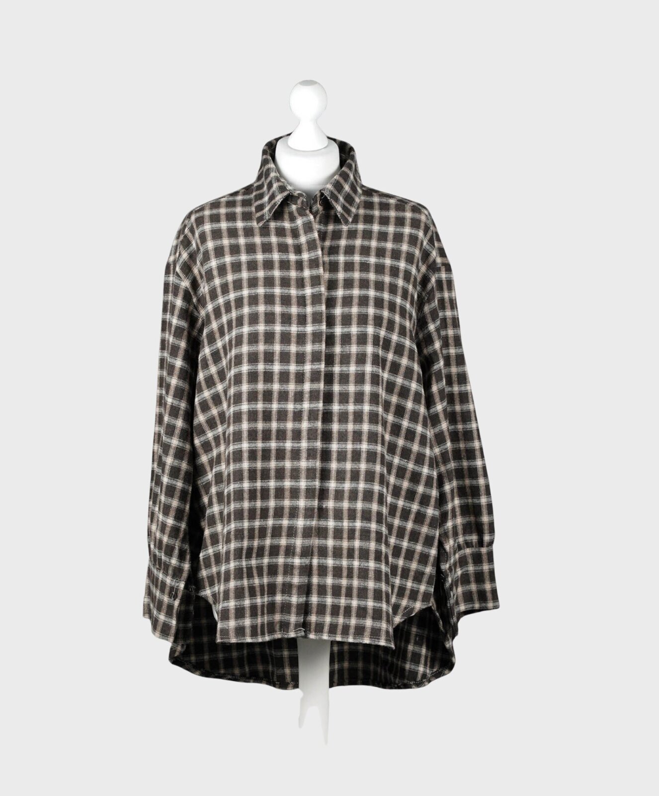 Flanell Karohemd braun (GW76)