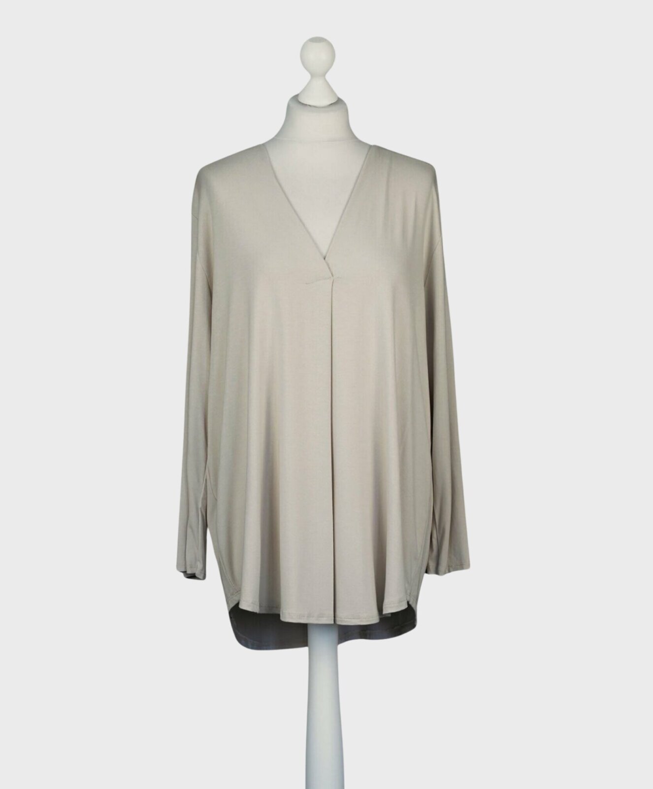 Basic Shirt “VALERIA XL” beige (BA48)