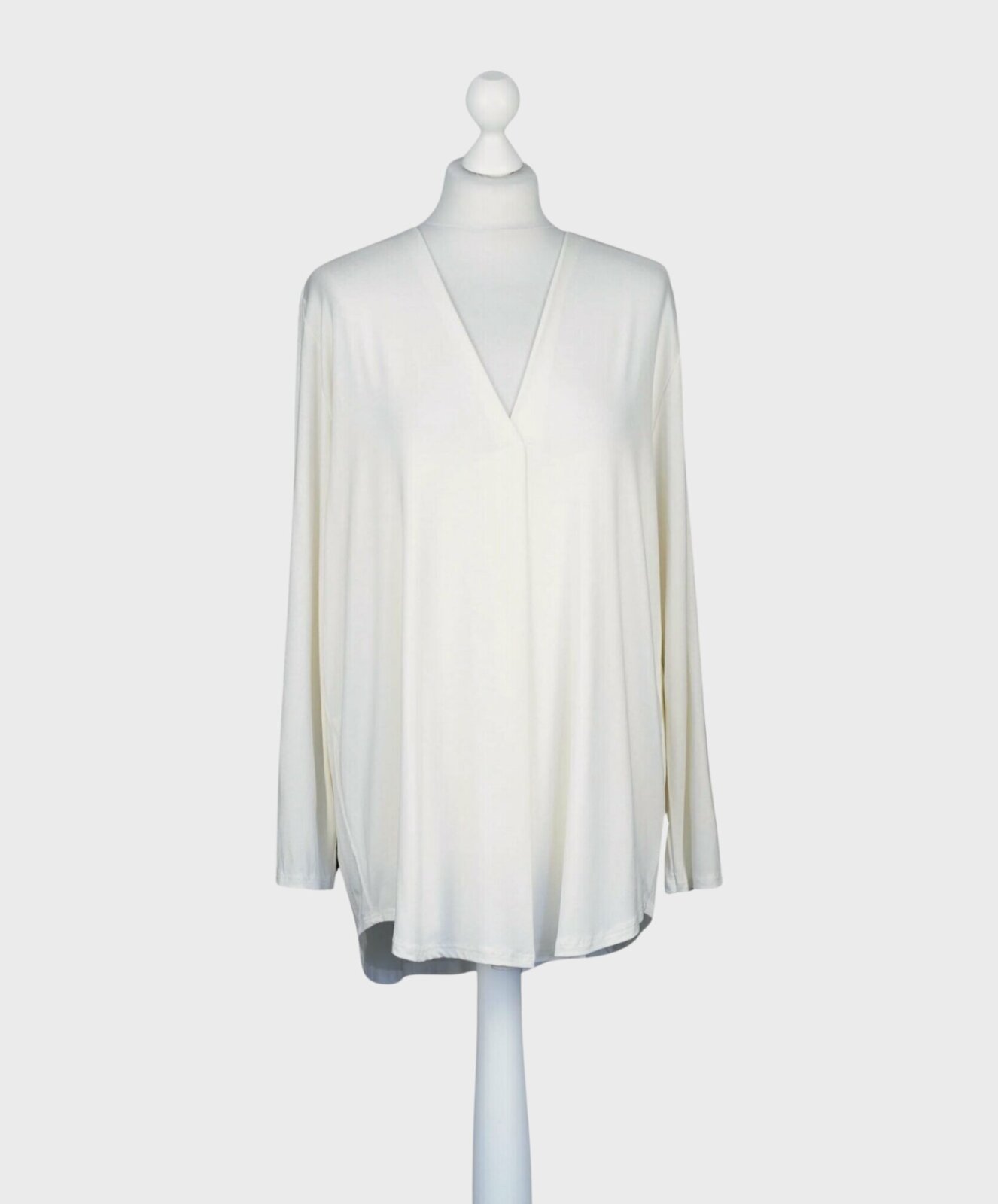 Basic Shirt “VALERIA XL” wollweiß (BA48)