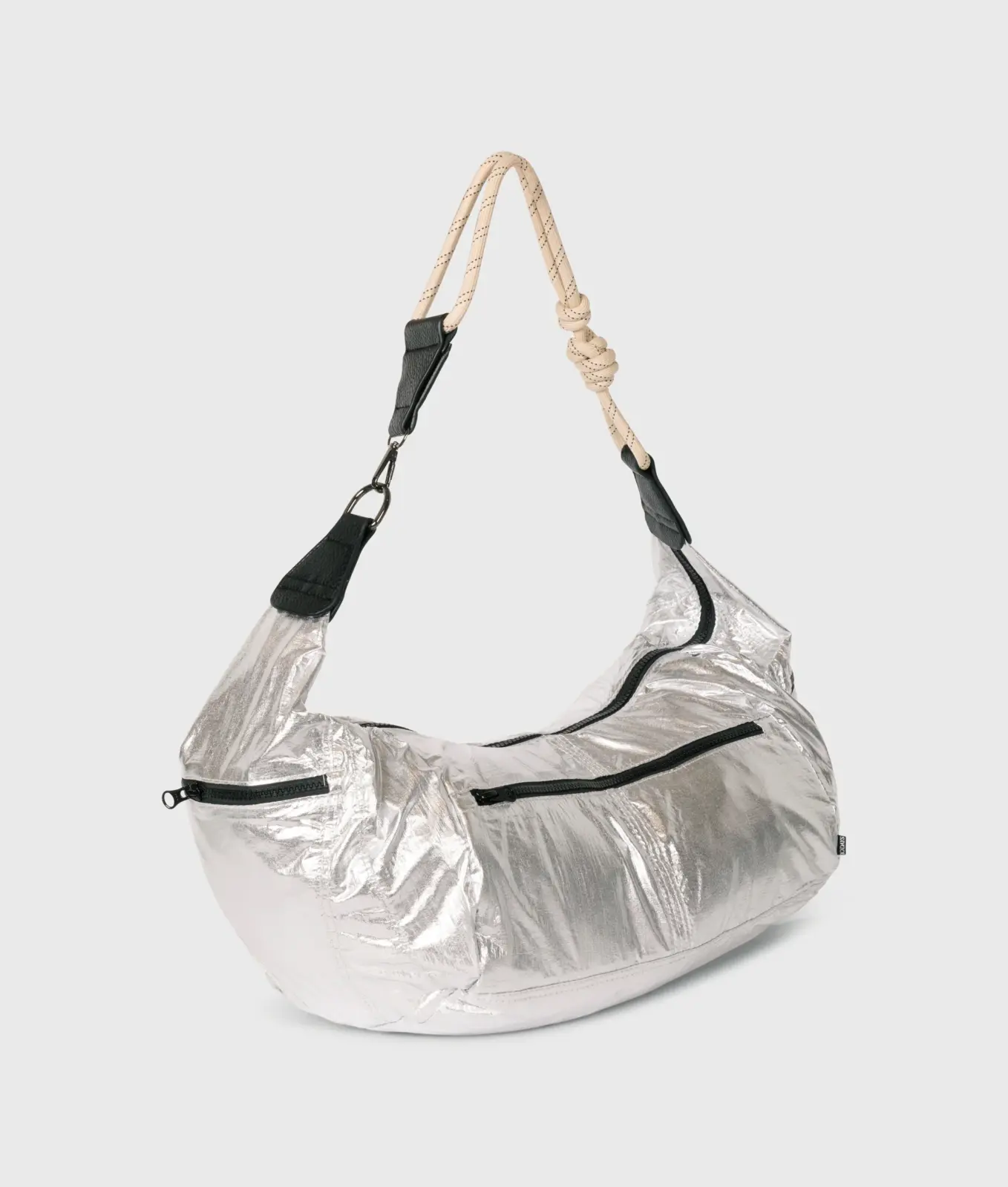 Big Banana Bag silver (10D67)