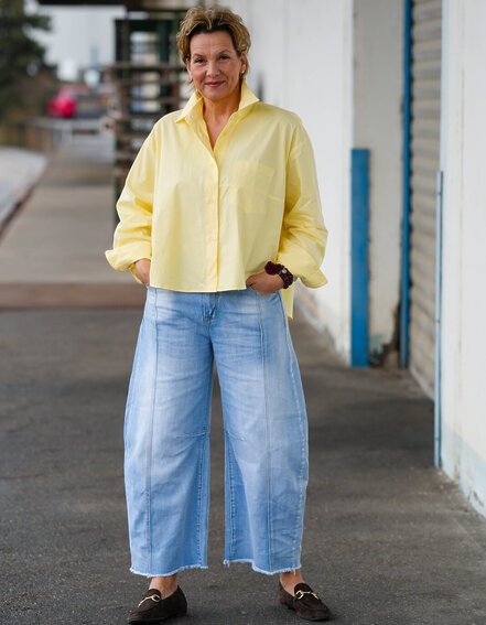 FRAUENSACHE - Coole O-Shape Jeans (H10)