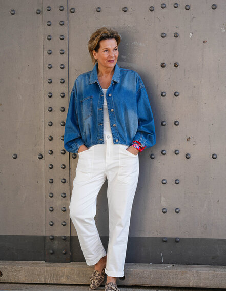 ELIAS RUMELIS - Jeans "SENDY" - offwhite (ER106)