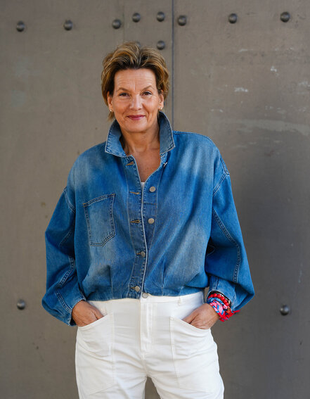 ELIAS RUMELIS - Stylische Jeansjacke "HEROSA" (ER43)