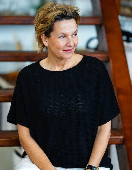 SENSES.THE LABEL - Strukturiertes Shirt "KAR:LA" (SE19)